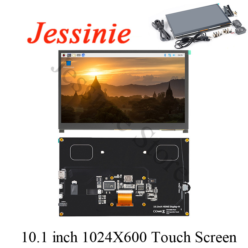 Raspberry Pi 10.1 Inch Capacitive Touch Screen Ips - Módulo de pantalla LCD compatible con