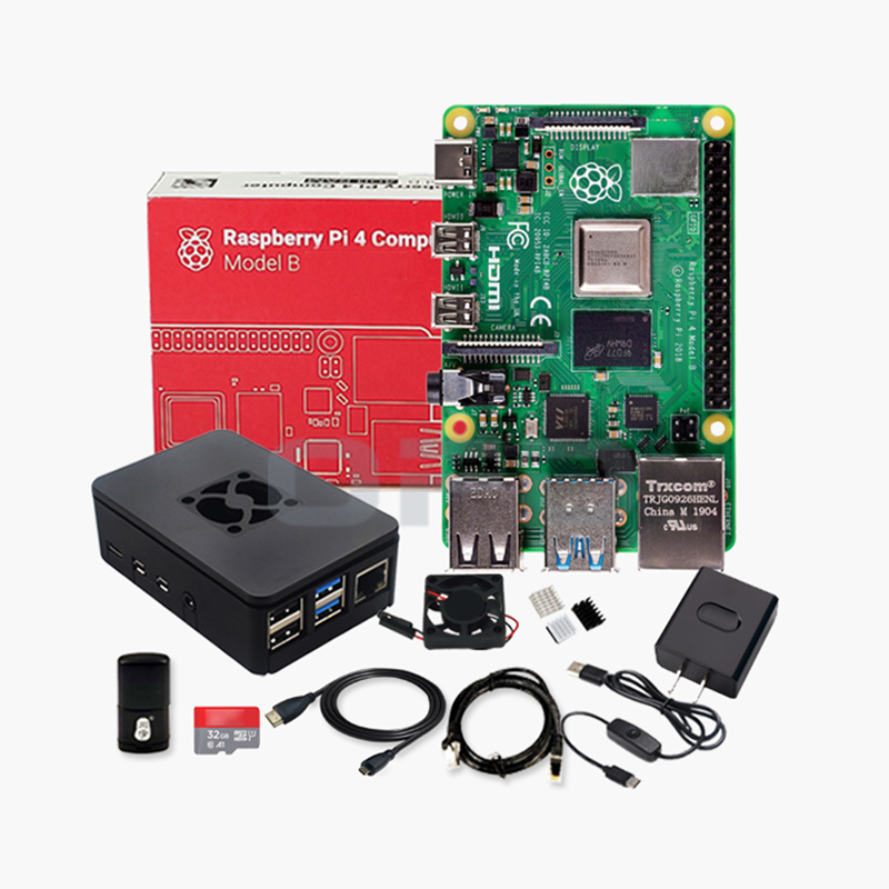Raspberry Pi 4 8Gb Ram Kit - Kit Básico de Inicio para Raspberry