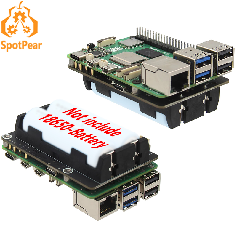 Raspberry Pi Uninterrupted Power Supply Ups 18650 - Placa UPS X1200 Raspberry Pi 5,