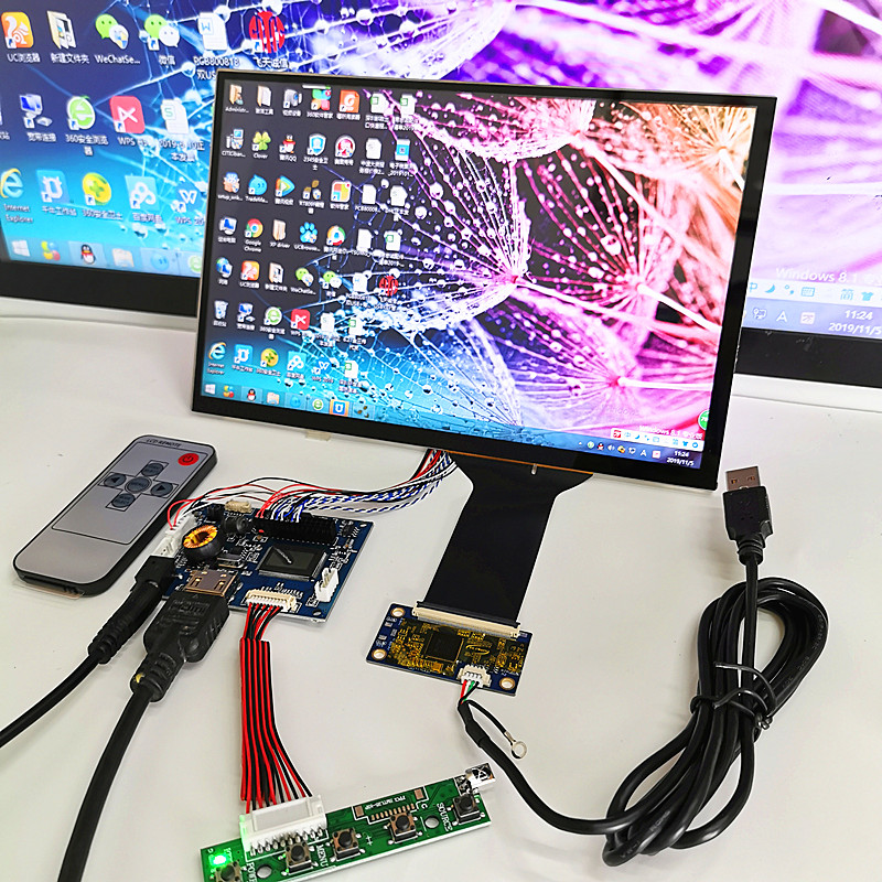 Raspberry Pi 10.1 Inch Capacitive Touch Screen Ips - Kit de Módulo Táctil Capacitivo con
