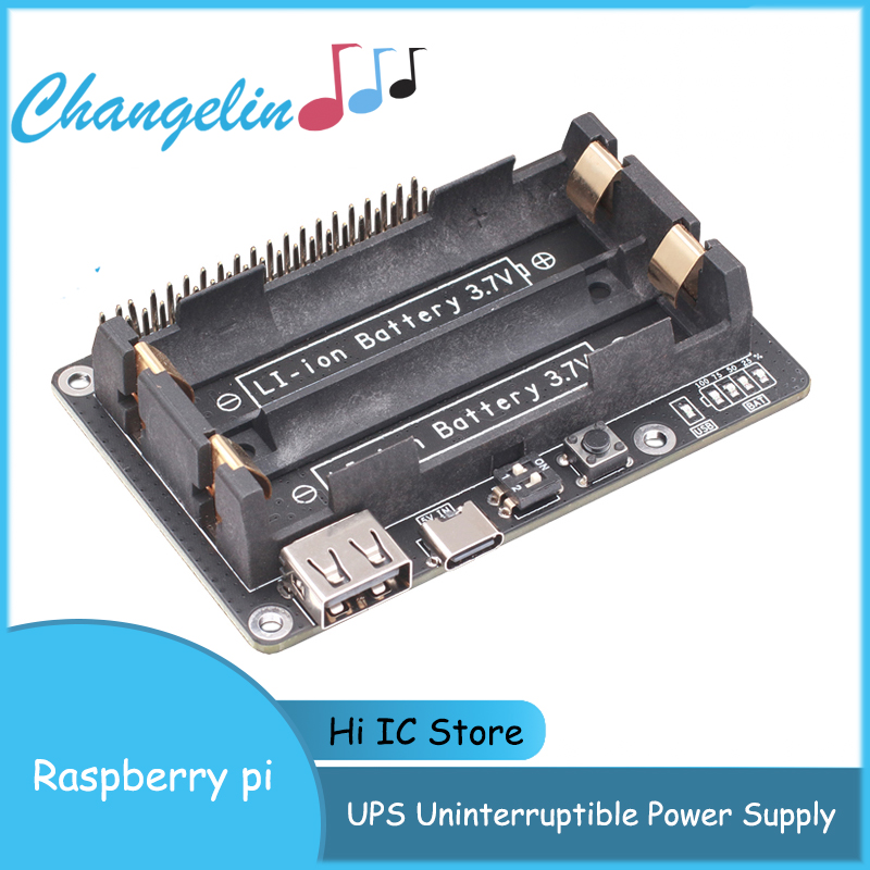 Raspberry Pi Uninterrupted Power Supply Ups 18650 - Raspberry Pi 18650 UPS fuente de