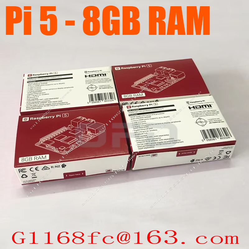 Raspberry Pi 5 8Gb Board - Pi 5 2GB/4GB/8GB Placa de Desarrollo