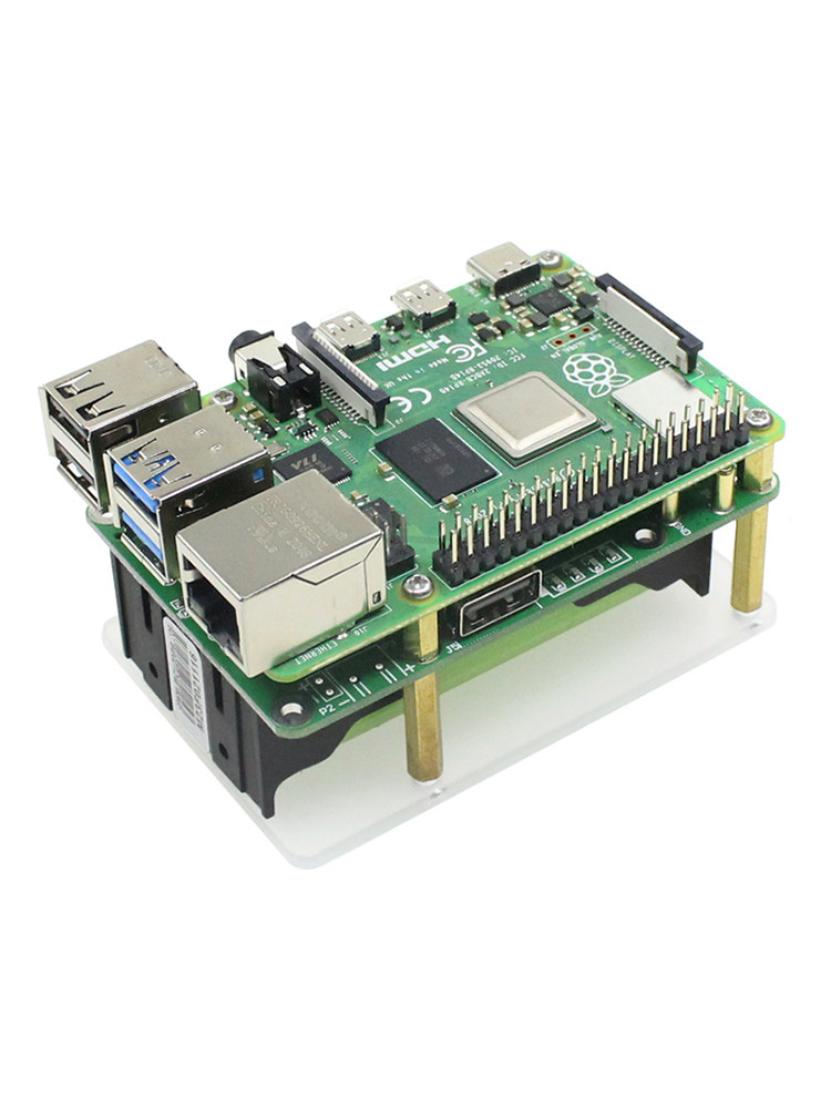 Raspberry Pi 4B/3B + 18650 Pla - Raspberry Pi Uninterrupted Power Supply Ups 18650 reseña y precio