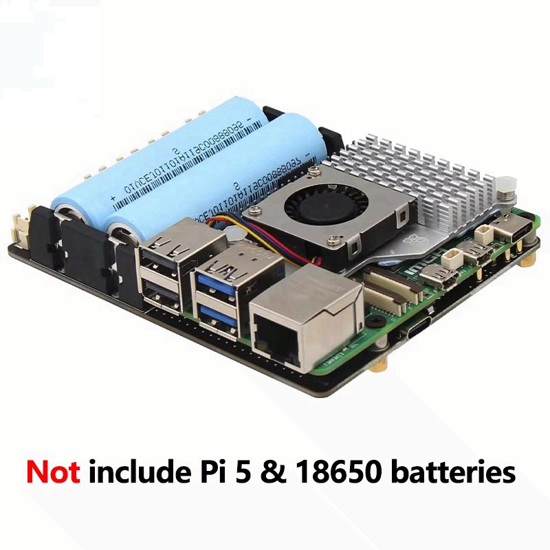 Placa UPS Raspberry Pi 5 18650 - Raspberry Pi Uninterrupted Power Supply Ups 18650 reseña y precio