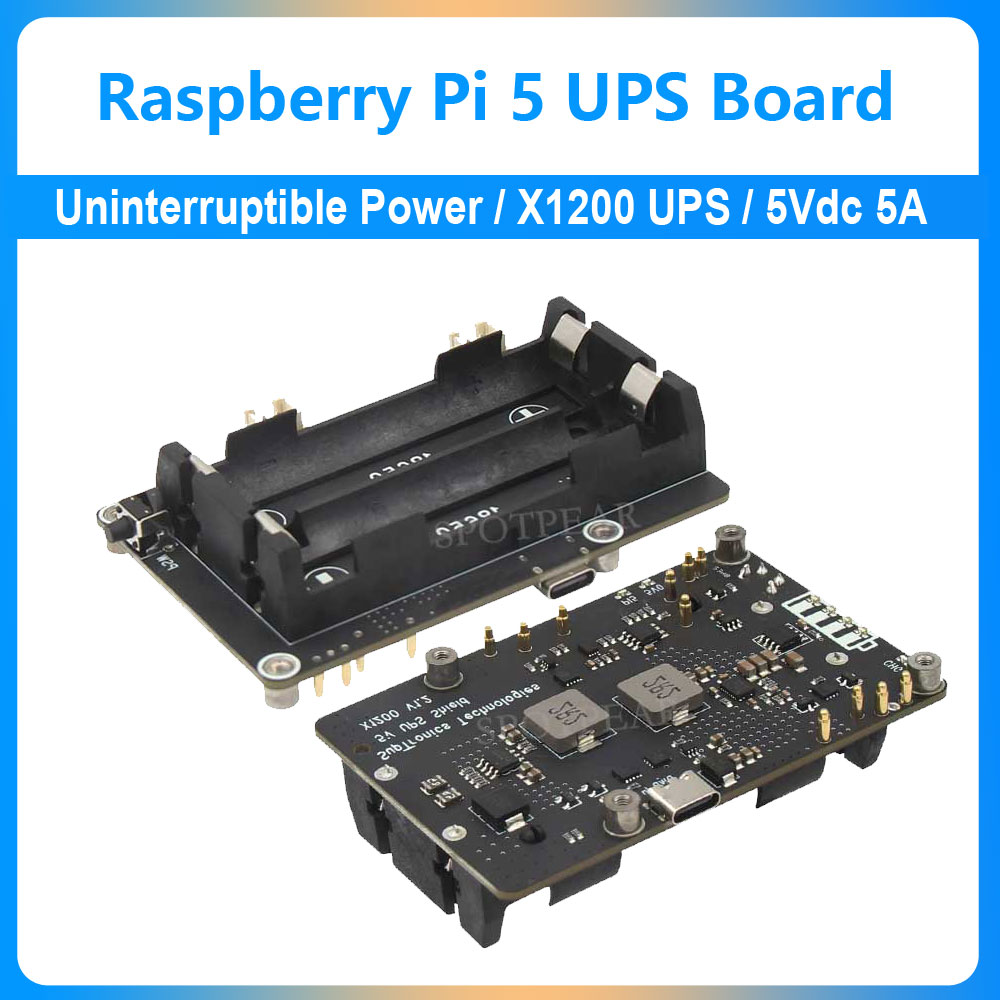 Placa de Expansión UPS para Ra - Raspberry Pi Uninterrupted Power Supply Ups 18650 reseña y precio