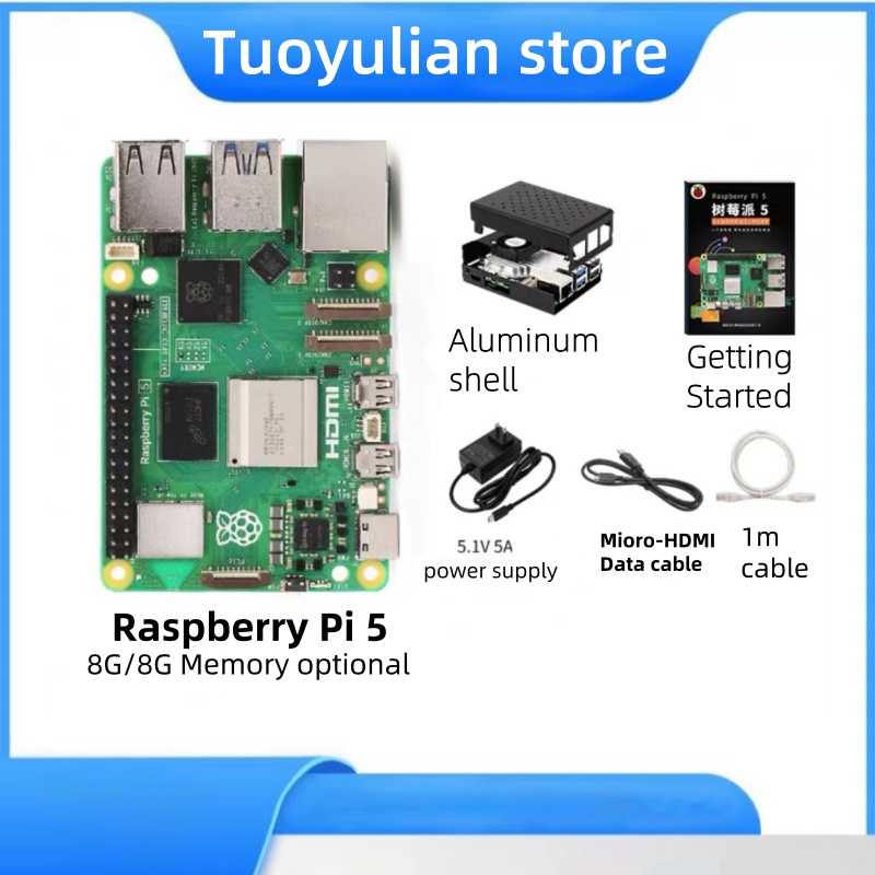 Placa de Desarrollo para Raspb - Raspberry Pi 5 8Gb Board reseña y precio