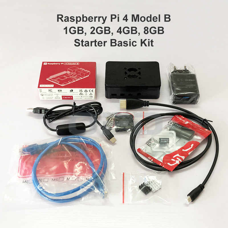 Kit Básico de Inicio para Rasp - Raspberry Pi 4 8Gb Ram Kit reseña y precio