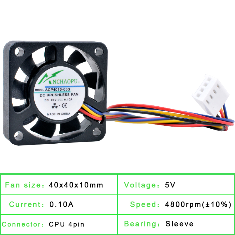 ANCHAOPU Ventilador de 4cm 40m - Raspberry Pi Water Cooling Kit reseña y precio
