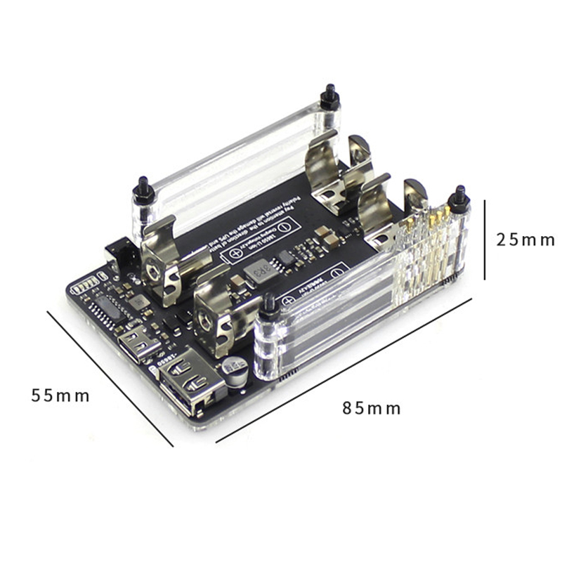 Raspberry Pi 4B 3B + 3B 5V 3A  - Raspberry Pi Uninterrupted Power Supply Ups 18650 reseña y precio