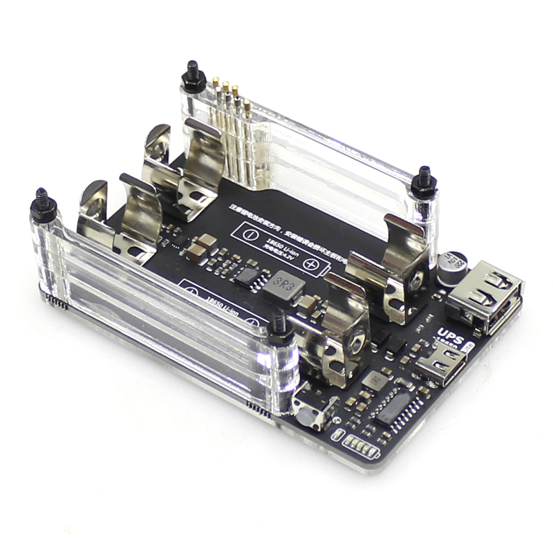 Raspberry Pi 4B 3B + 3B 5V 3A  - Raspberry Pi Uninterrupted Power Supply Ups 18650 reseña y precio