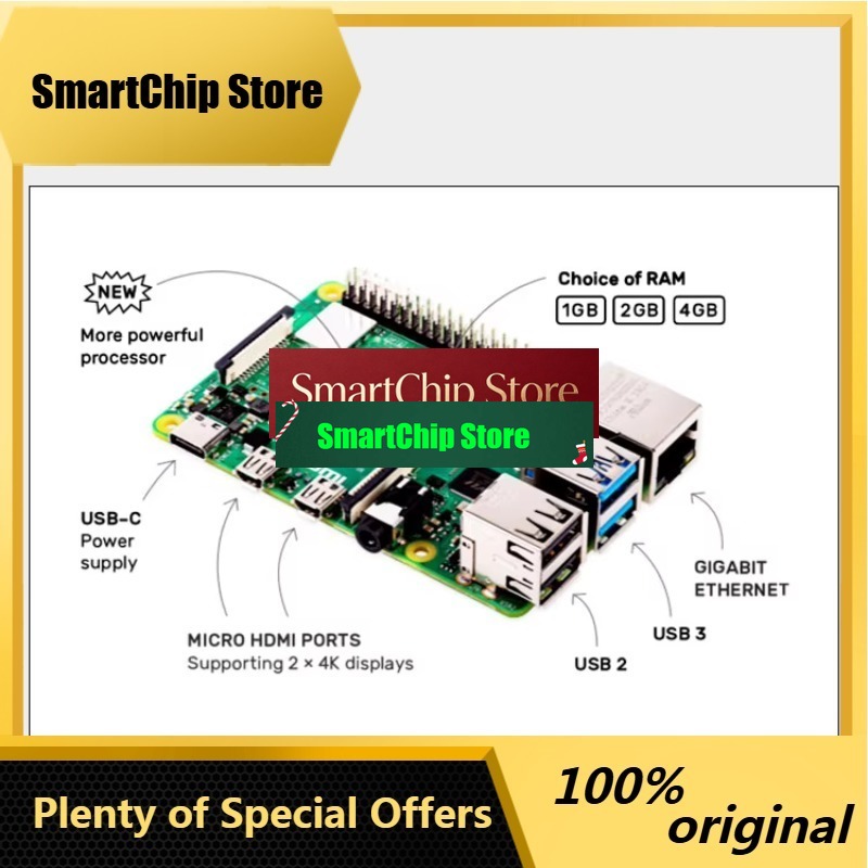 SmCp Raspberry Pi 4 Modelo B ( - Raspberry Pi 4 8Gb Ram Kit reseña y precio