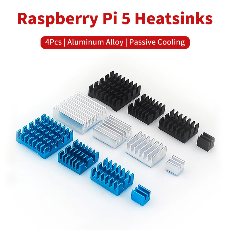 4 Uds Raspberry Pi 5 disipador - Raspberry Pi Water Cooling Kit reseña y precio