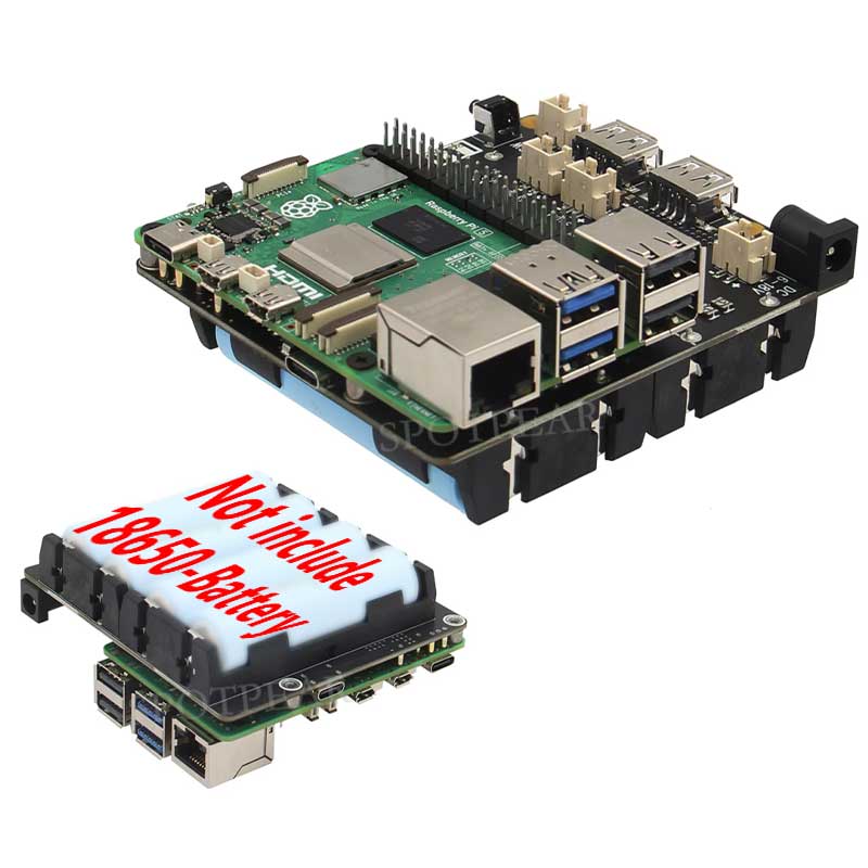 Placa de alimentación ininterr - Raspberry Pi Uninterrupted Power Supply Ups 18650 reseña y precio