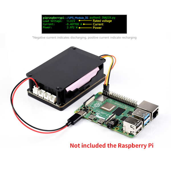 Raspberry Pi 5 UPS HAT Compati - Raspberry Pi Uninterrupted Power Supply Ups 18650 reseña y precio