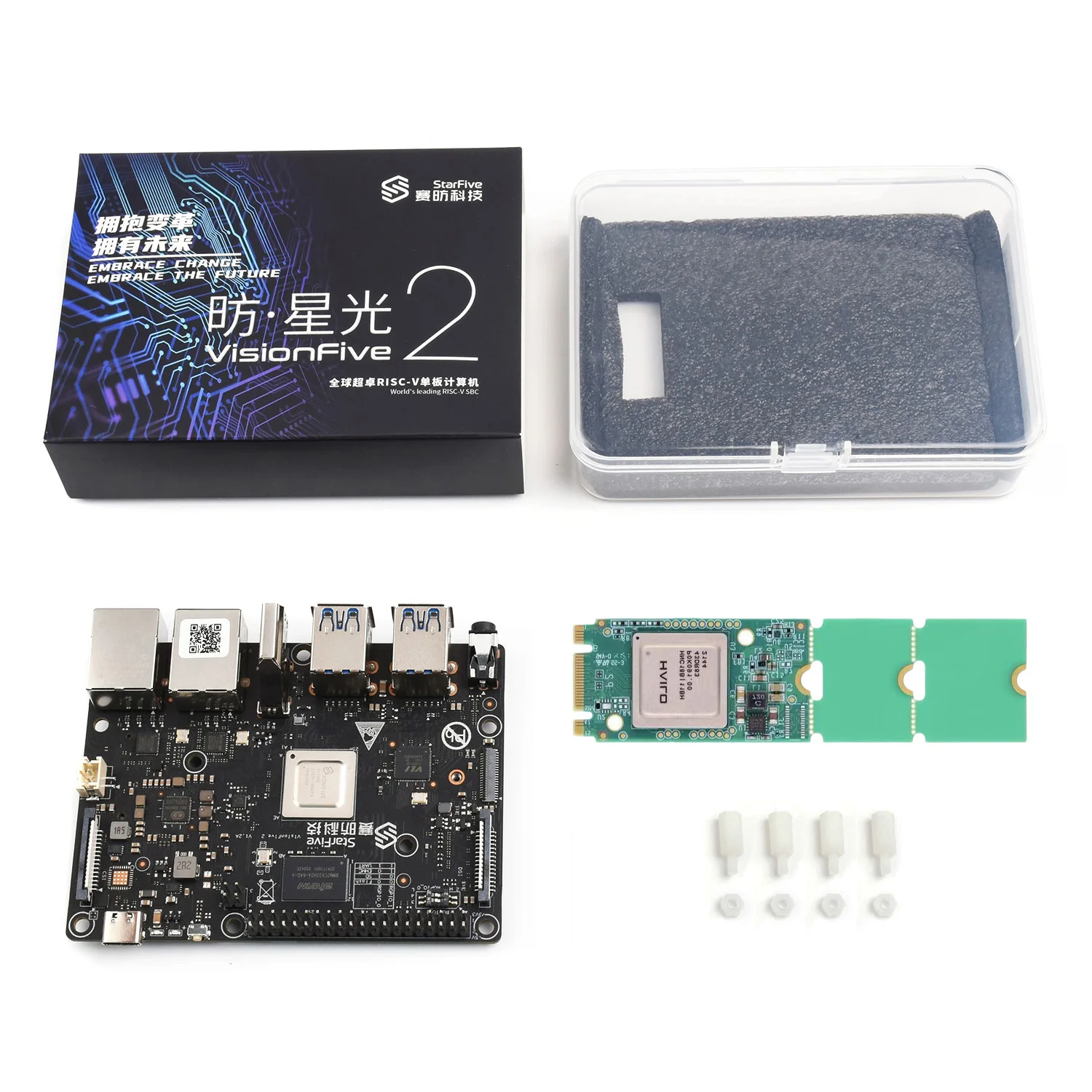 VisionFive2 8GB WiFi AI Kit, C - Raspberry Pi 5 8Gb Board reseña y precio