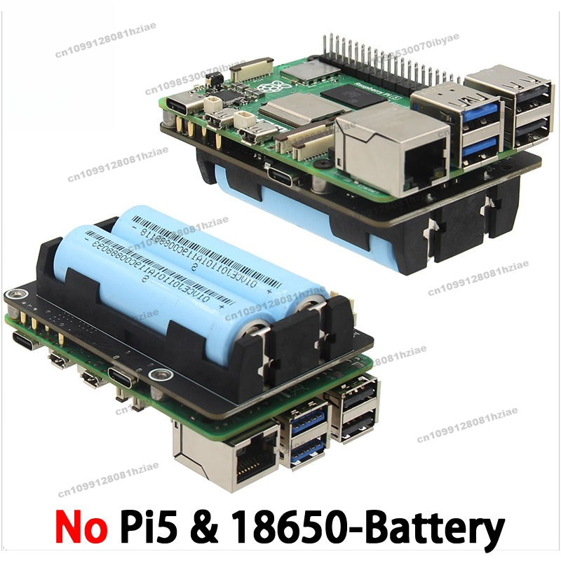 Para X1200 Raspberry Pi 5 UPS  - Raspberry Pi Uninterrupted Power Supply Ups 18650 reseña y precio