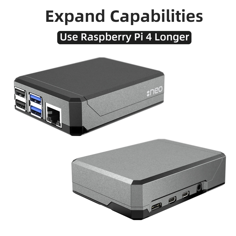 Argon NEO Raspberry Pi 4, carc - Argon One V3 M.2 Nvme Case reseña y precio