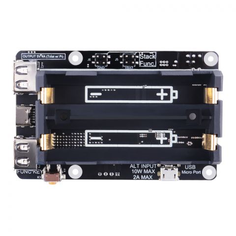 Raspberry Pi 5V 4A UPS placa d - Raspberry Pi Uninterrupted Power Supply Ups 18650 reseña y precio
