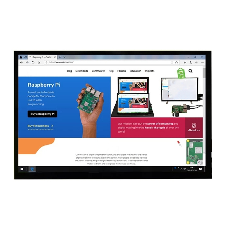 Pantalla LCD IPS de 10,1 pulga - Raspberry Pi 10.1 Inch Capacitive Touch Screen Ips reseña y precio