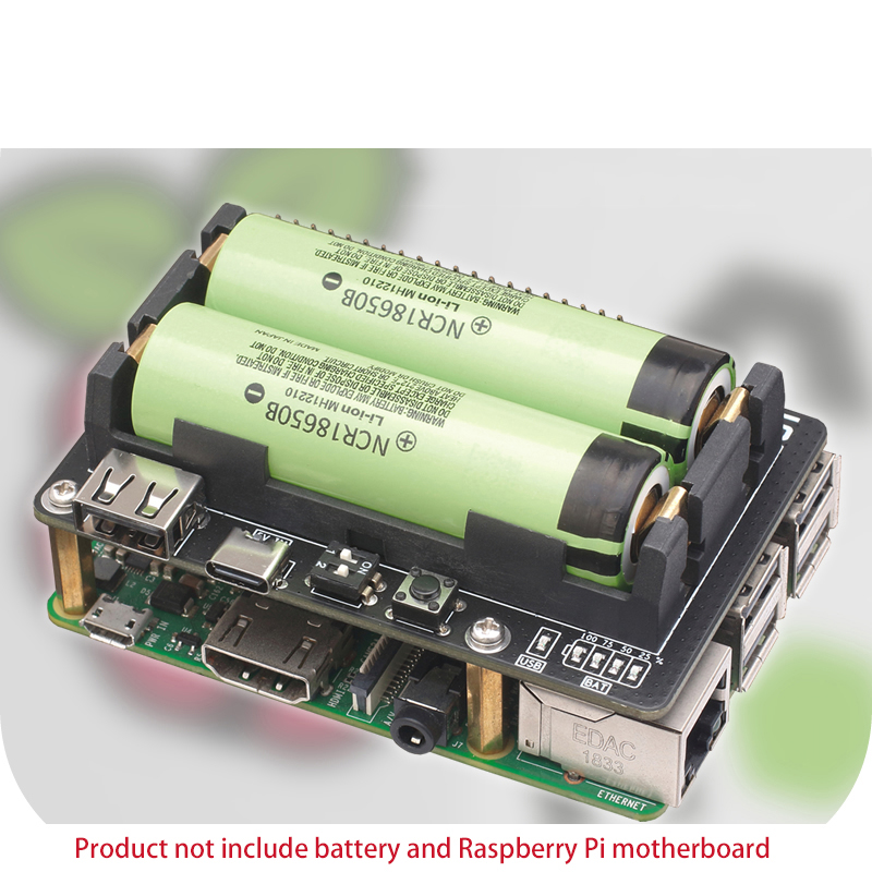 Raspberry Pi 18650 UPS fuente  - Raspberry Pi Uninterrupted Power Supply Ups 18650 reseña y precio