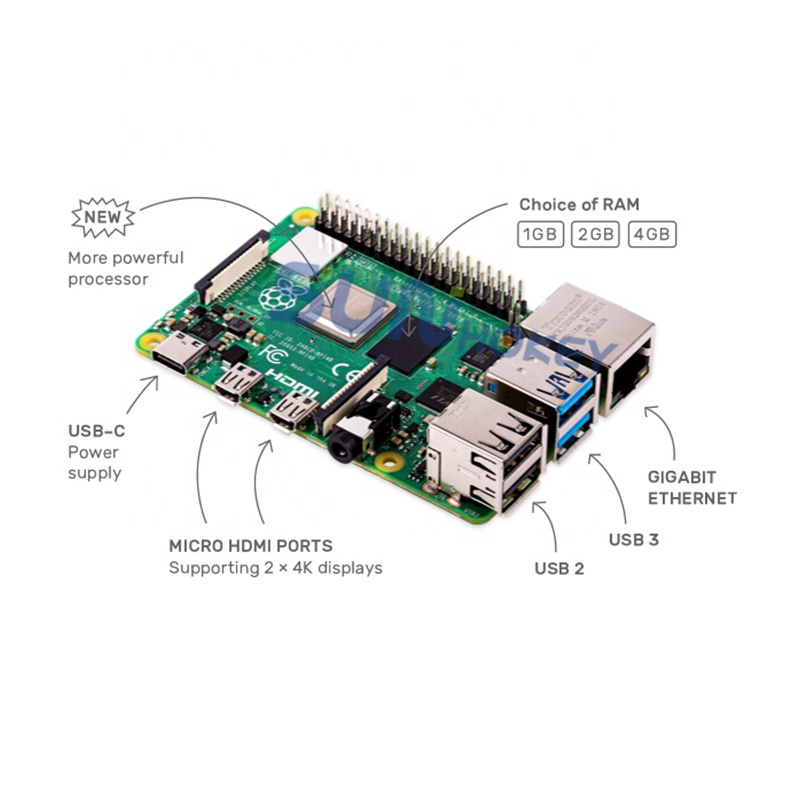 Placa de Desarrollo Original O - Raspberry Pi 4 8Gb Ram Kit reseña y precio