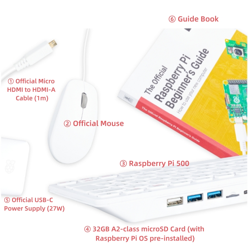 Computadora portátil con tecla - Raspberry Pi 4 8Gb Ram Kit reseña y precio